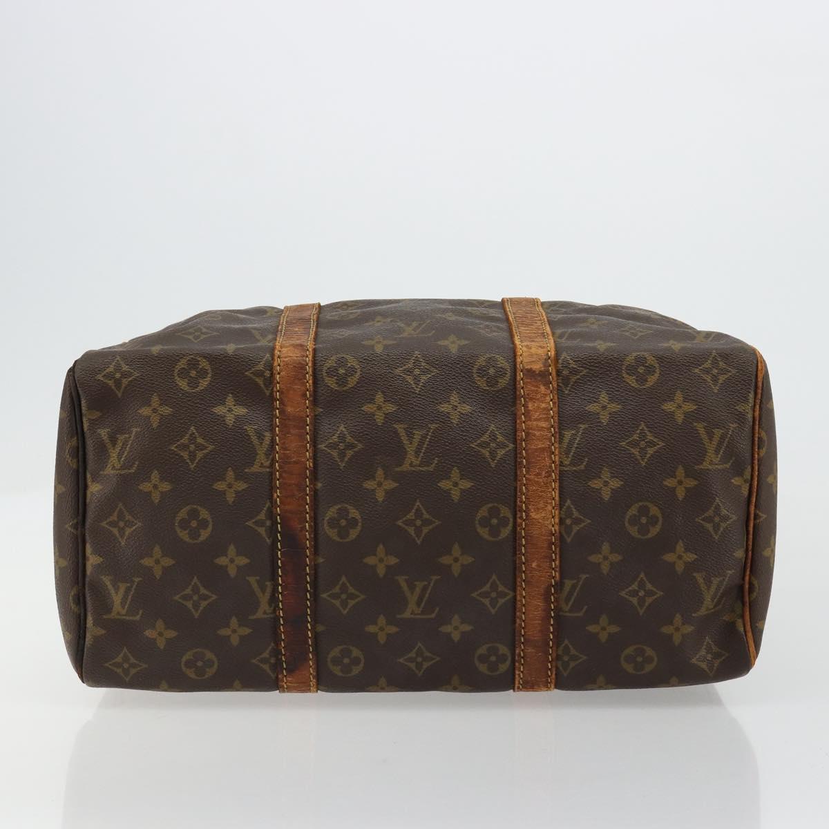 LOUIS VUITTON Monogram Sac Souple 45 Boston Bag M41624 LV Auth 180747