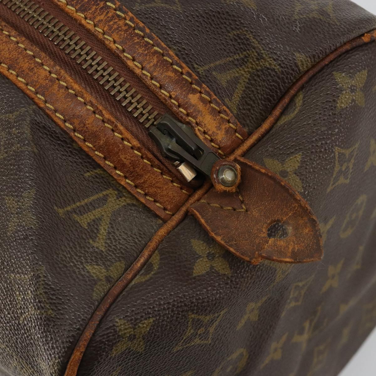 LOUIS VUITTON Monogram Sac Souple 45 Boston Bag M41624 LV Auth 180747