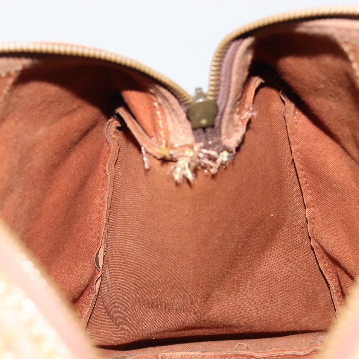 LOUIS VUITTON Monogram Sac Souple 45 Boston Bag M41624 LV Auth 180747