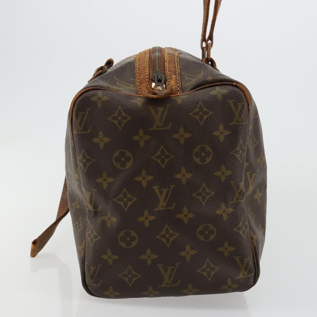 LOUIS VUITTON Monogram Sac Souple 45 Boston Bag M41624 LV Auth 180747
