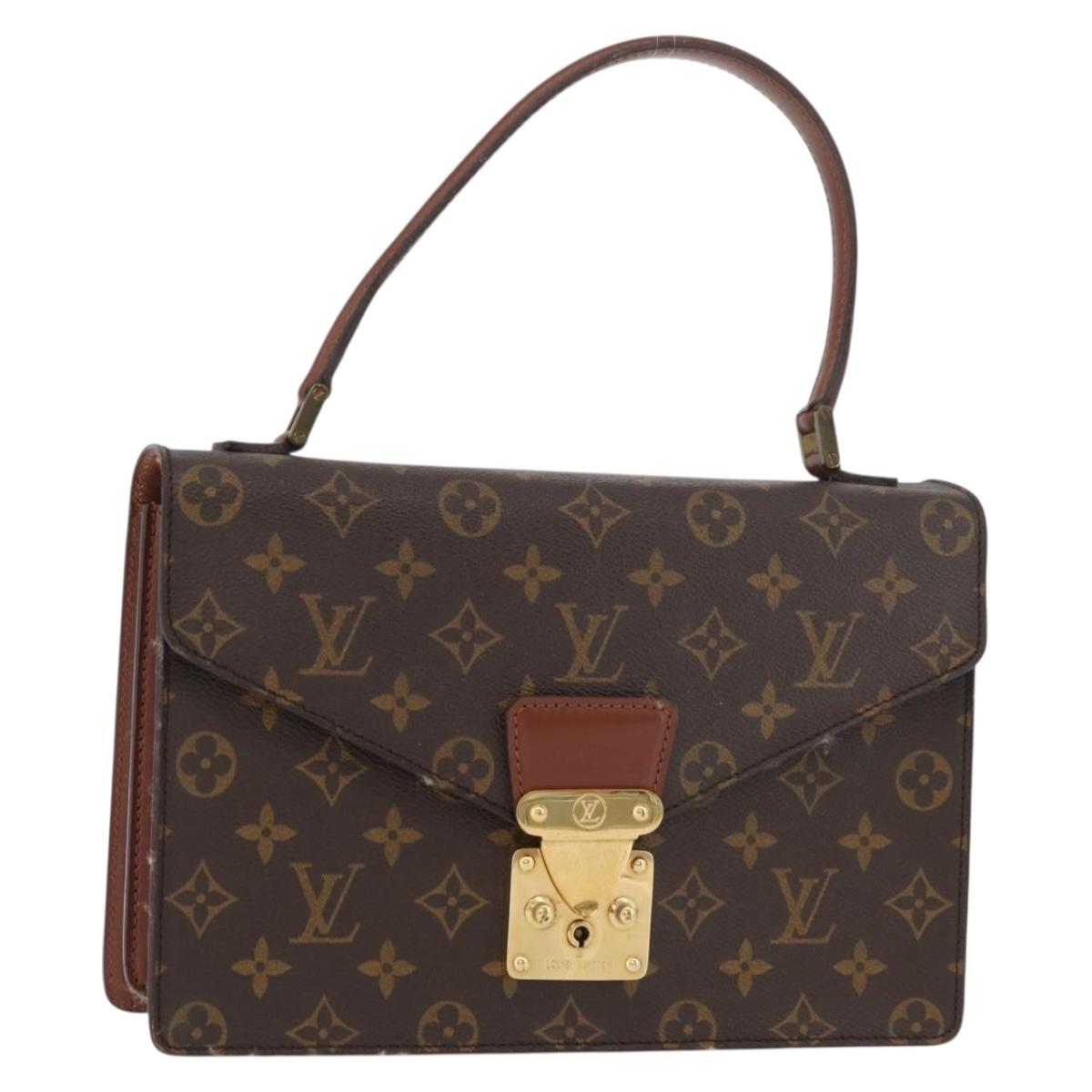 LOUIS VUITTON Monogram Concorde Hand Bag M51190 LV Auth 180757