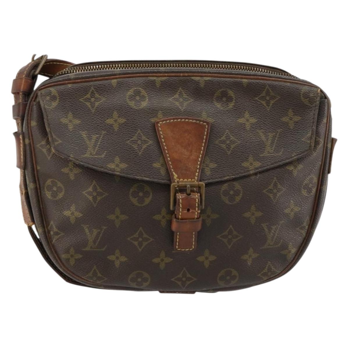 LOUIS VUITTON Monogram Jeune Fille GM Shoulder Bag M51225 LV Auth 180758