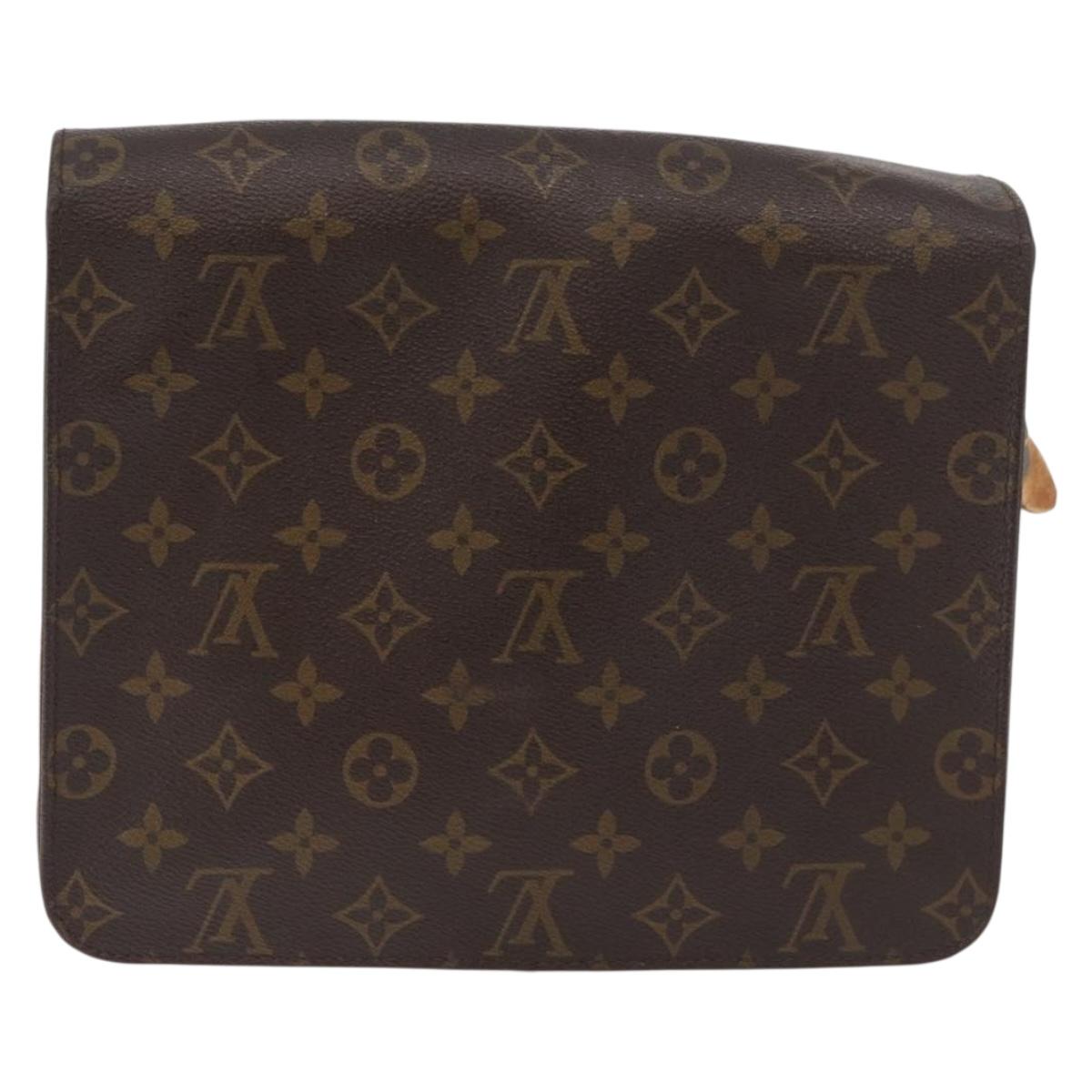 LOUIS VUITTON Monogram Cartouchiere GM Shoulder Bag M51252 LV Auth 180759