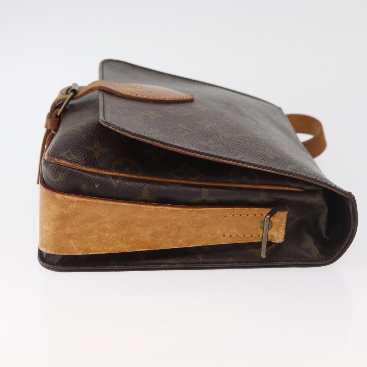 LOUIS VUITTON Monogram Cartouchiere GM Shoulder Bag M51252 LV Auth 180759
