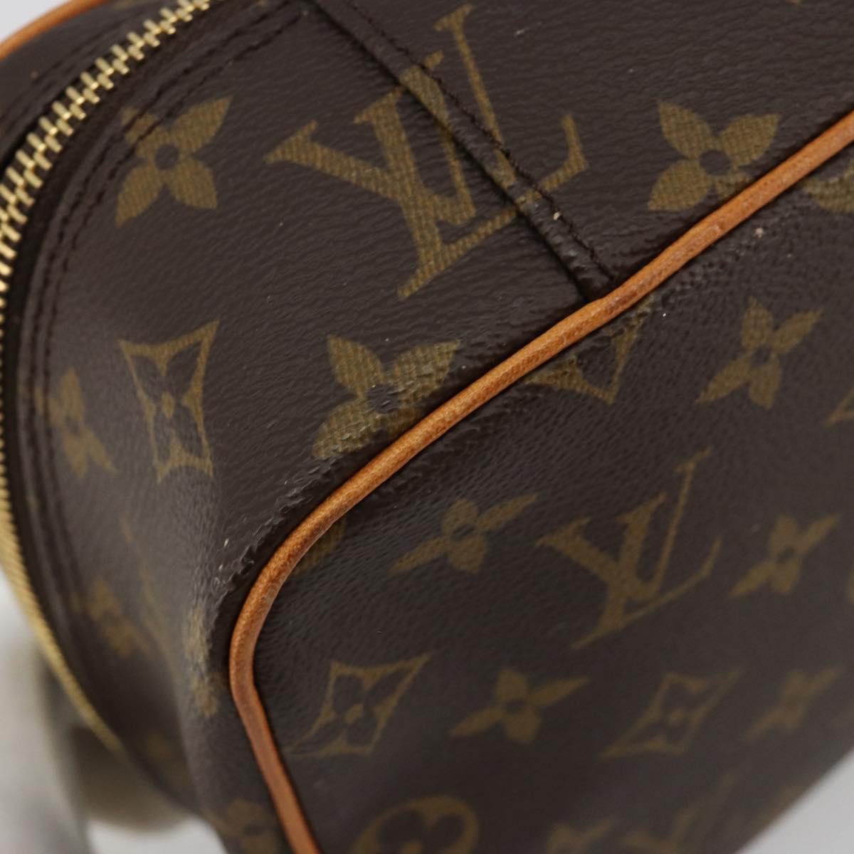 LOUIS VUITTON Monogram Trousse Boite Cosmetic Pouch M47640 LV Auth 180761