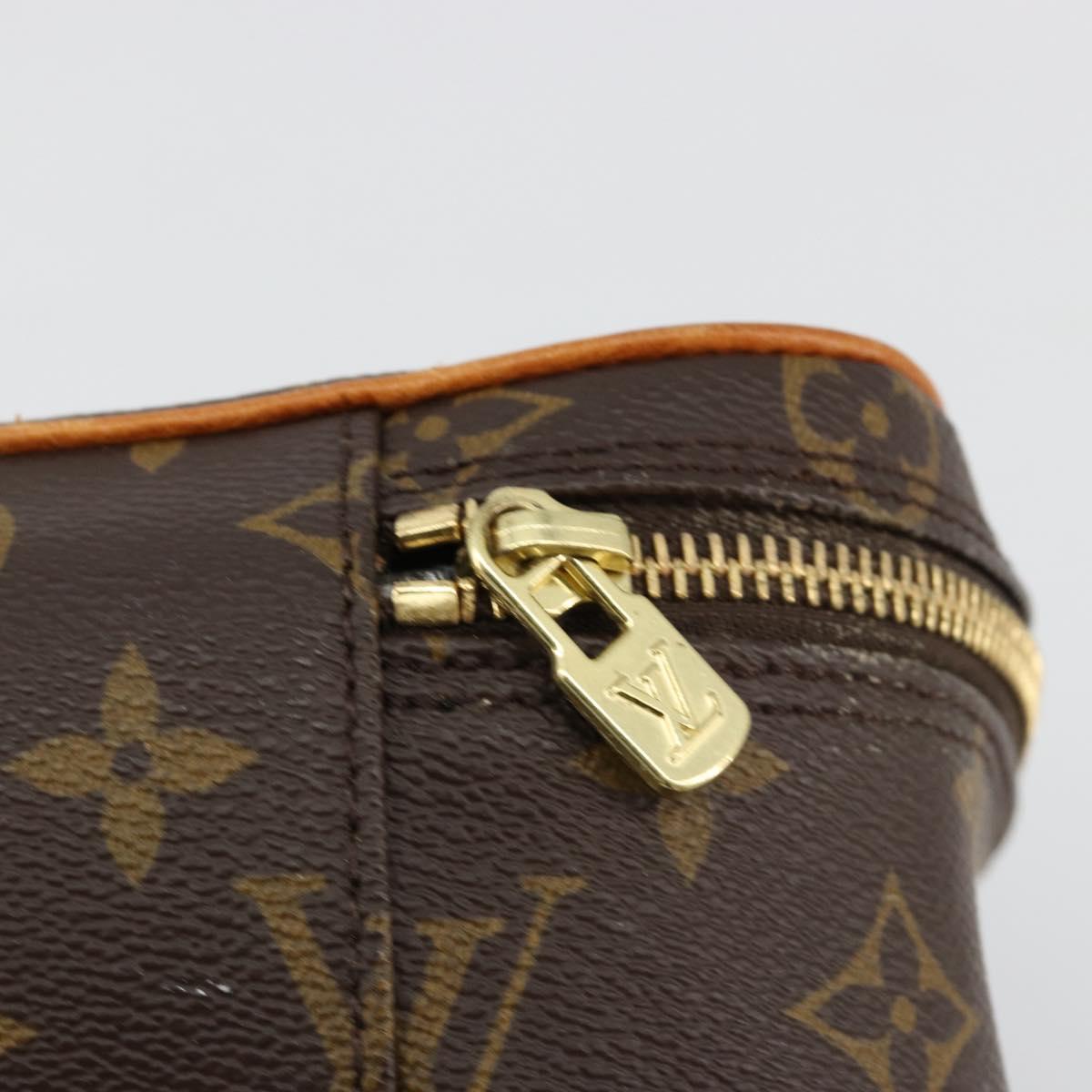 LOUIS VUITTON Monogram Trousse Boite Cosmetic Pouch M47640 LV Auth 180761