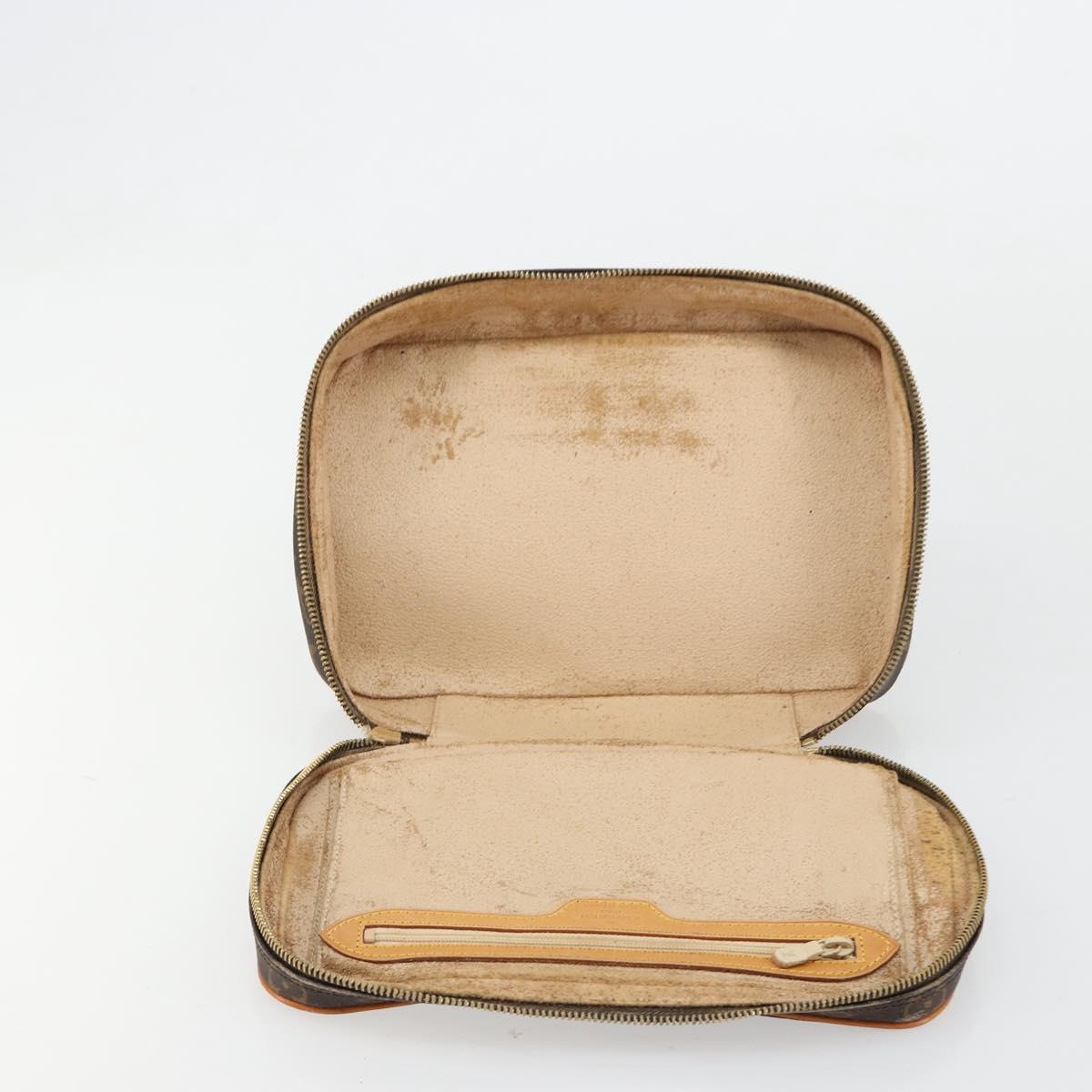 LOUIS VUITTON Monogram Trousse Boite Cosmetic Pouch M47640 LV Auth 180761