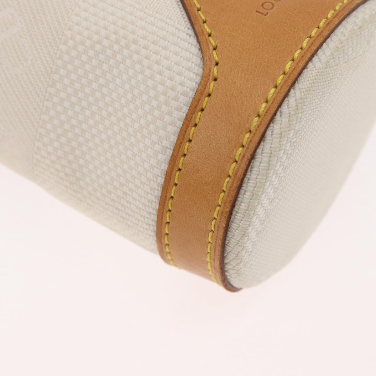 LOUIS VUITTON Damier Geant LV Cup Plastic Bottle Holder Bag White LV Auth 180763