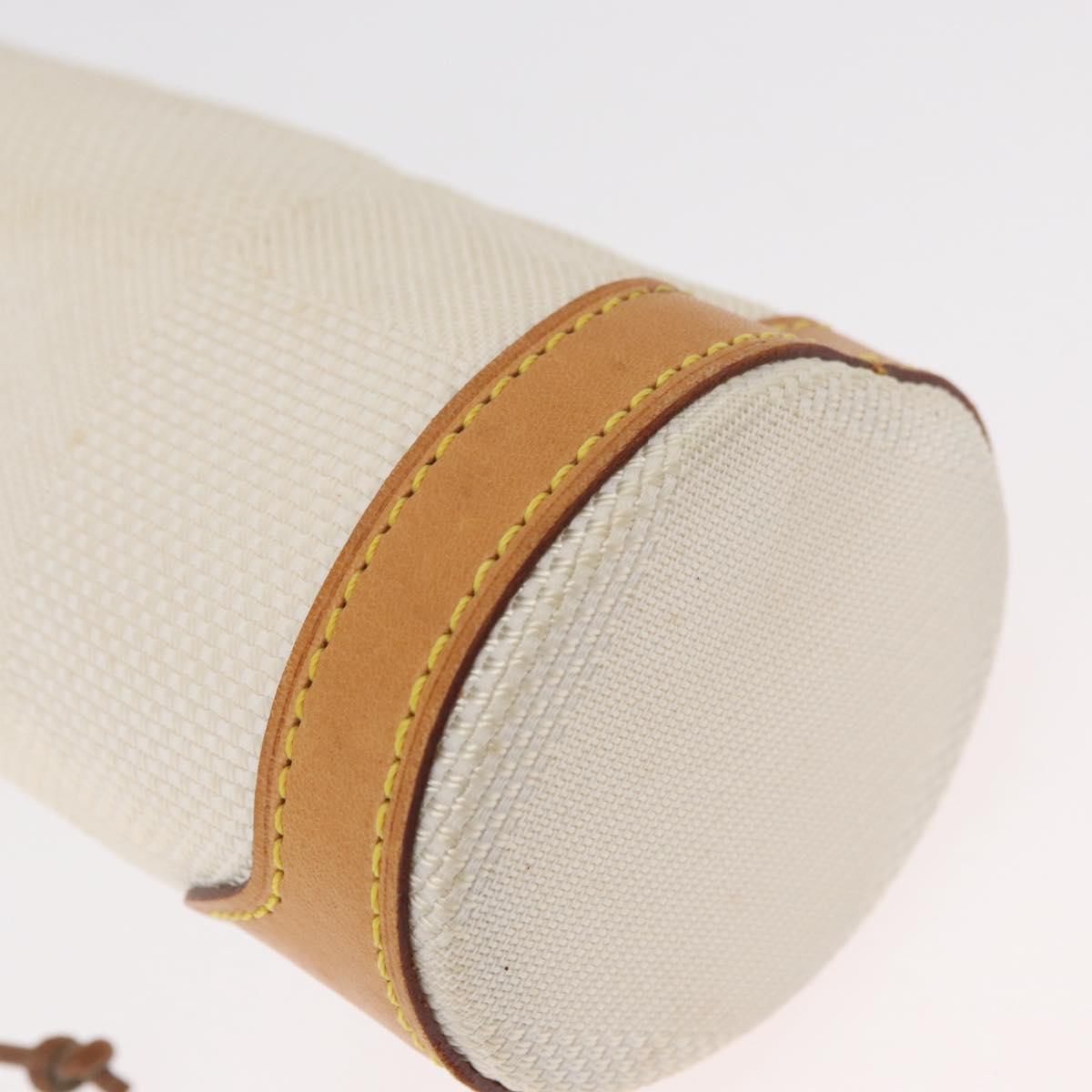 LOUIS VUITTON Damier Geant LV Cup Plastic Bottle Holder Bag White LV Auth 180763