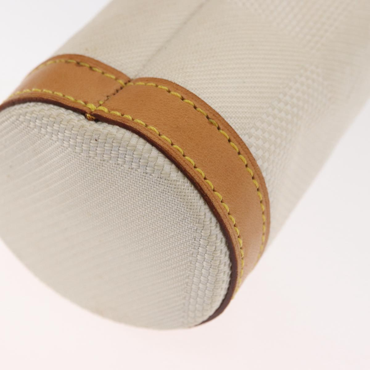 LOUIS VUITTON Damier Geant LV Cup Plastic Bottle Holder Bag White LV Auth 180763