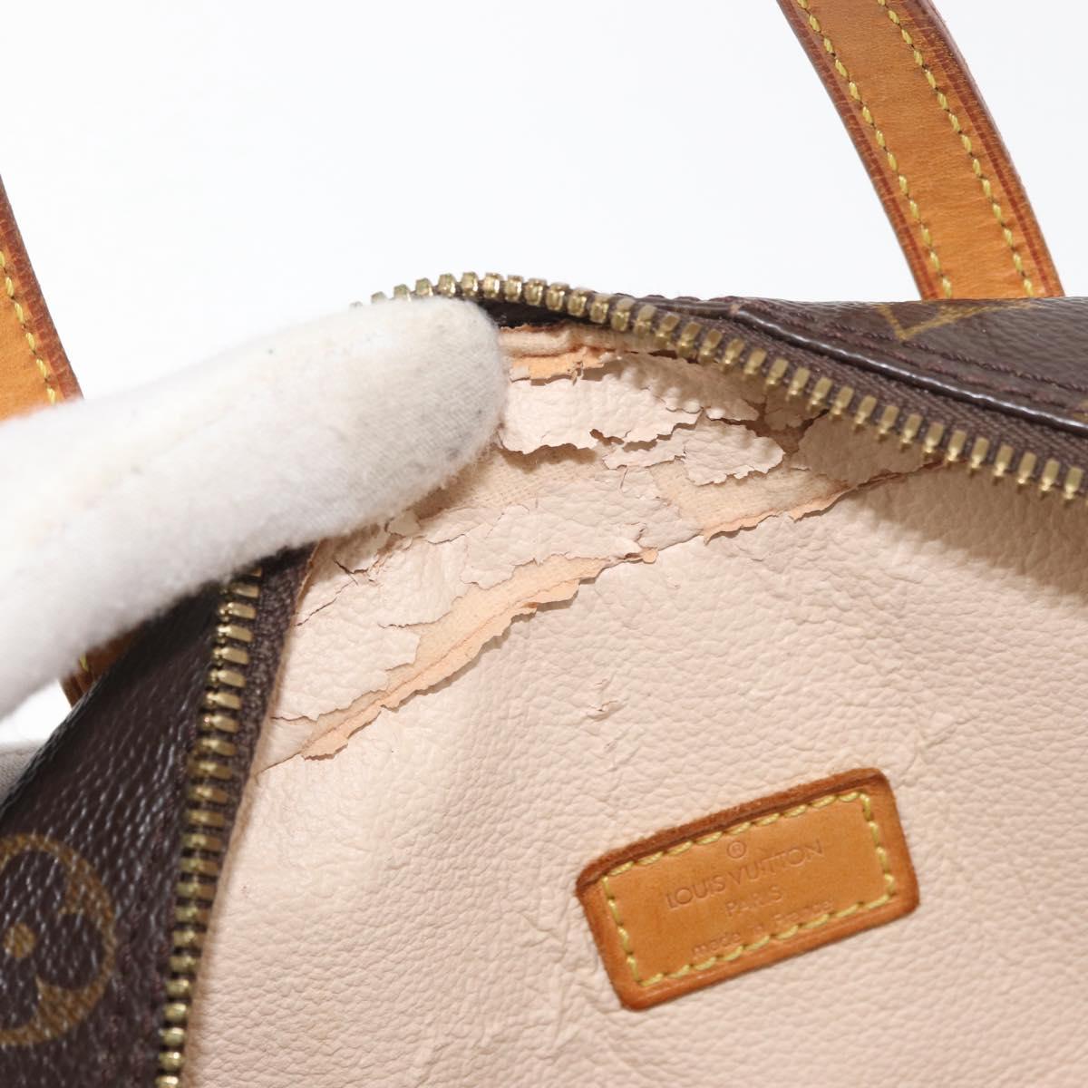 LOUIS VUITTON Monogram Spontini Hand Bag M47500 LV Auth 180772