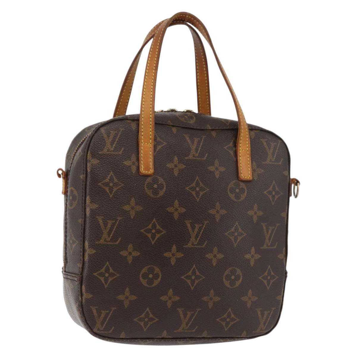 LOUIS VUITTON Monogram Spontini Hand Bag M47500 LV Auth 180772