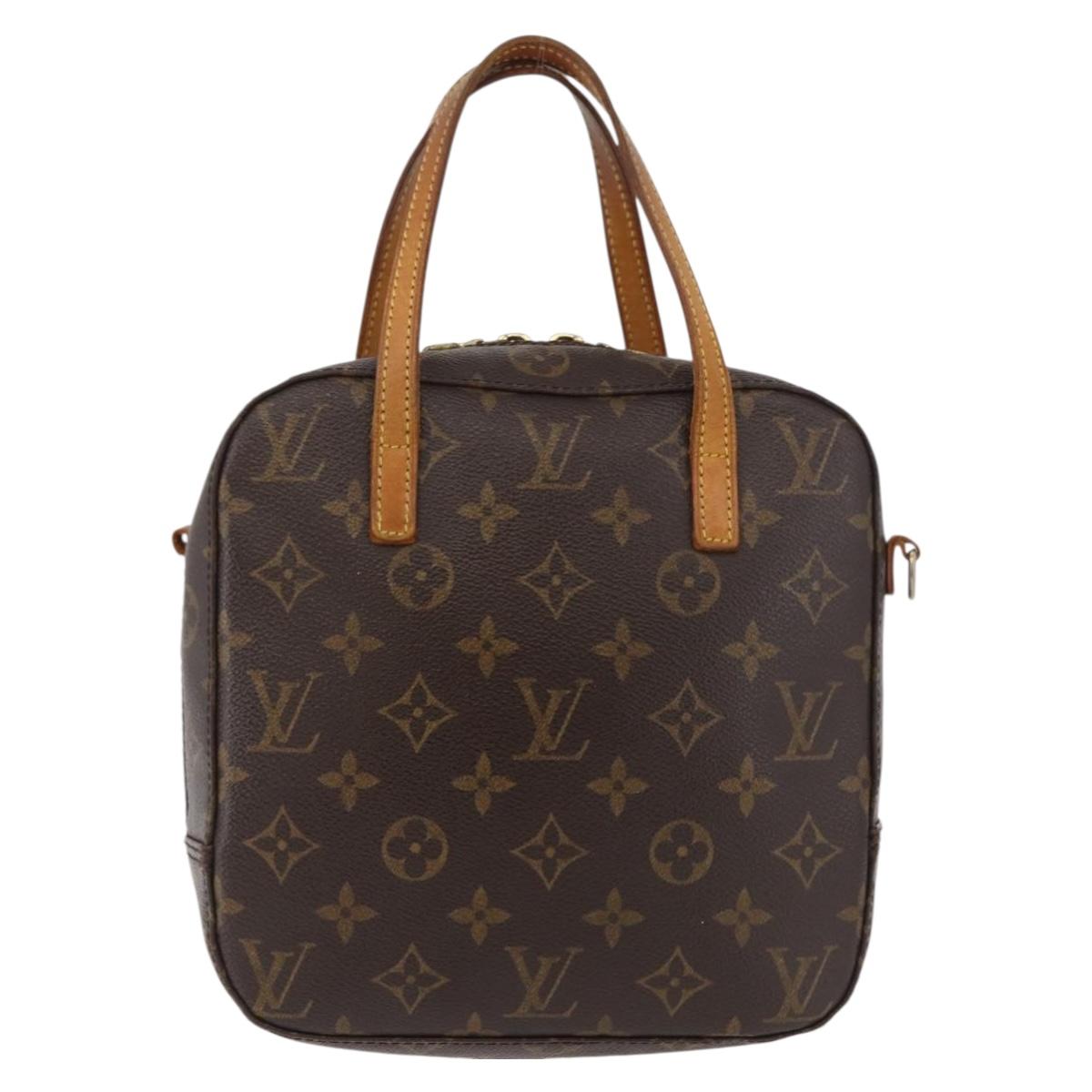 LOUIS VUITTON Monogram Spontini Hand Bag M47500 LV Auth 180772