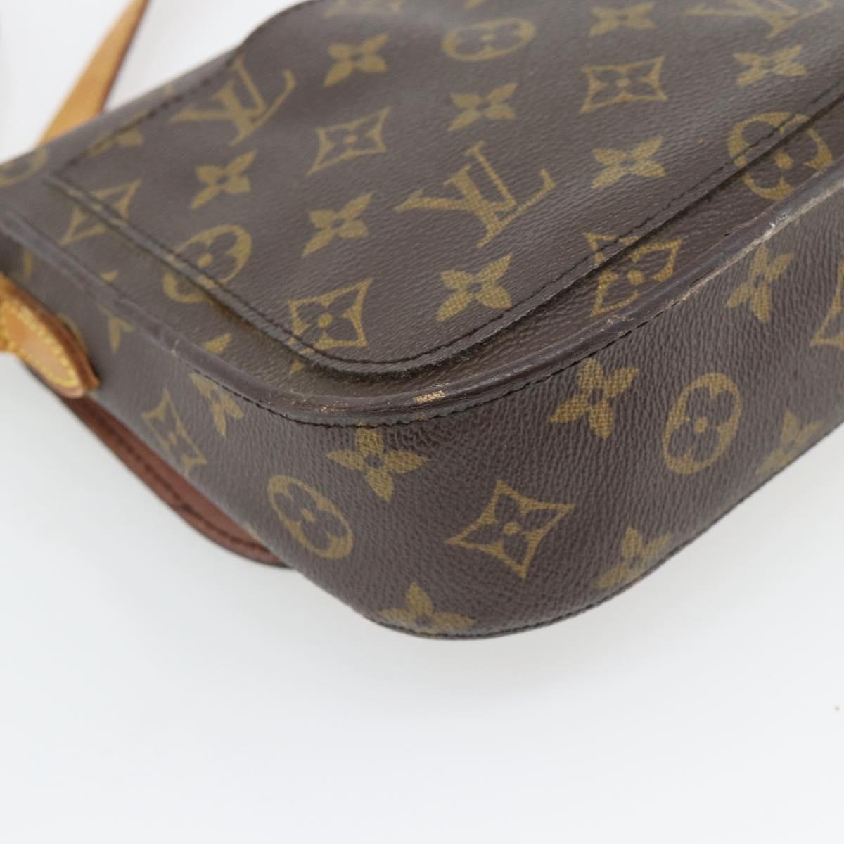 LOUIS VUITTON Monogram Saint Cloud MM Shoulder Bag M51243 LV Auth 180793