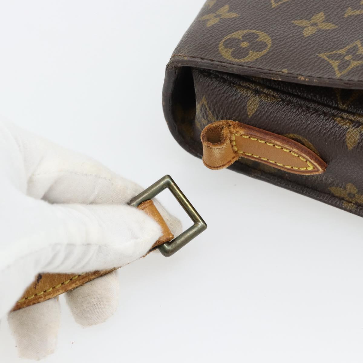 LOUIS VUITTON Monogram Saint Cloud MM Shoulder Bag M51243 LV Auth 180793