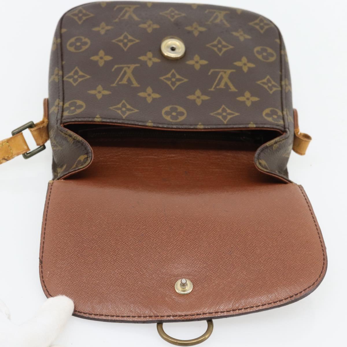 LOUIS VUITTON Monogram Saint Cloud MM Shoulder Bag M51243 LV Auth 180793