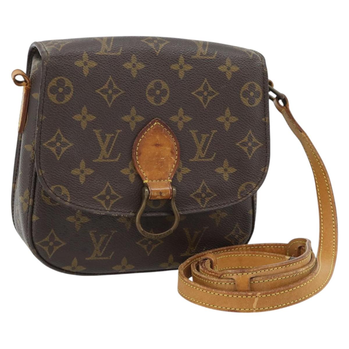 LOUIS VUITTON Monogram Saint Cloud MM Shoulder Bag M51243 LV Auth 180793