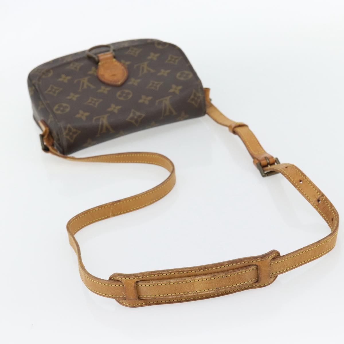 LOUIS VUITTON Monogram Saint Cloud MM Shoulder Bag M51243 LV Auth 180793