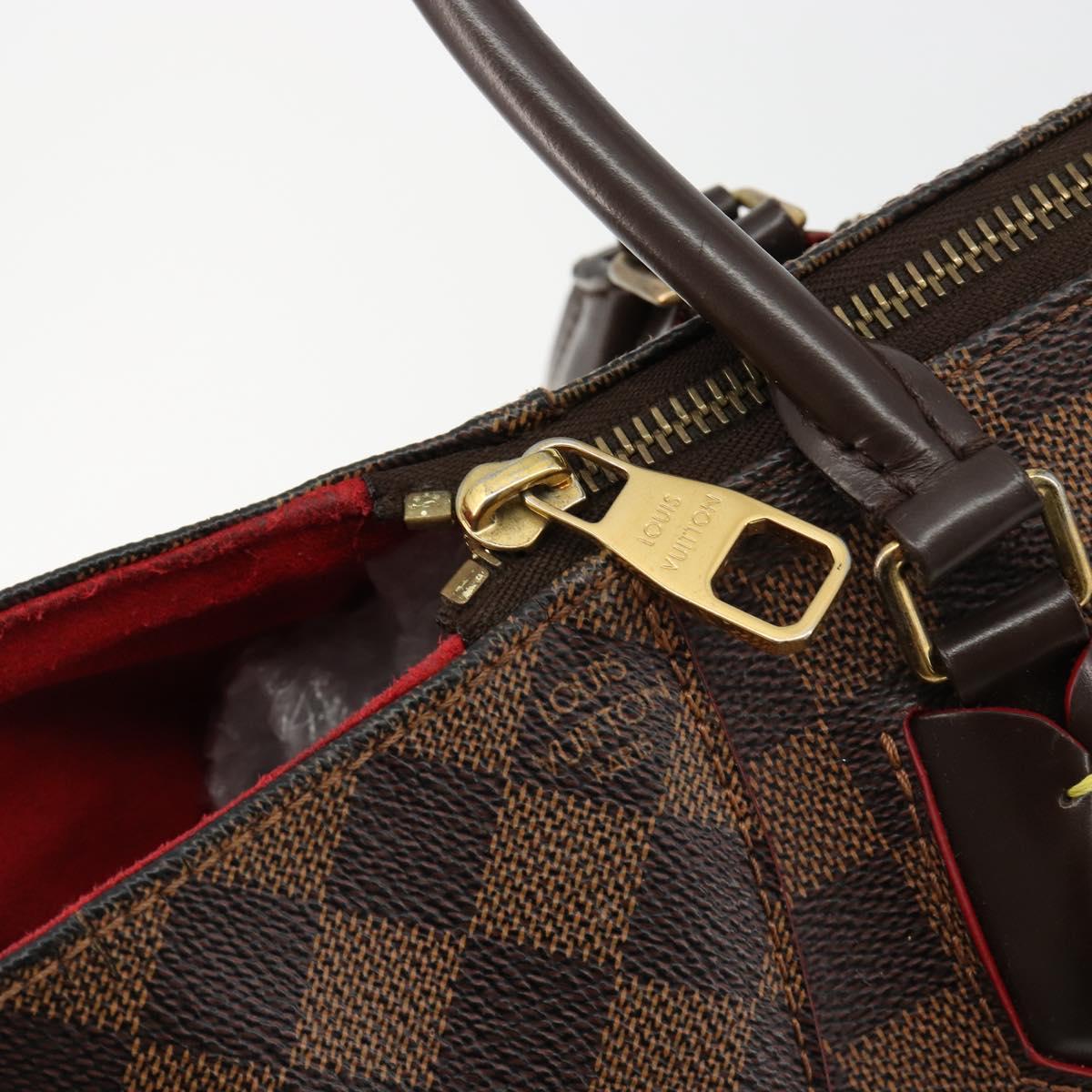 LOUIS VUITTON Damier Ebene Kaysa Tote MM Tote Bag N41548 LV Auth 180807