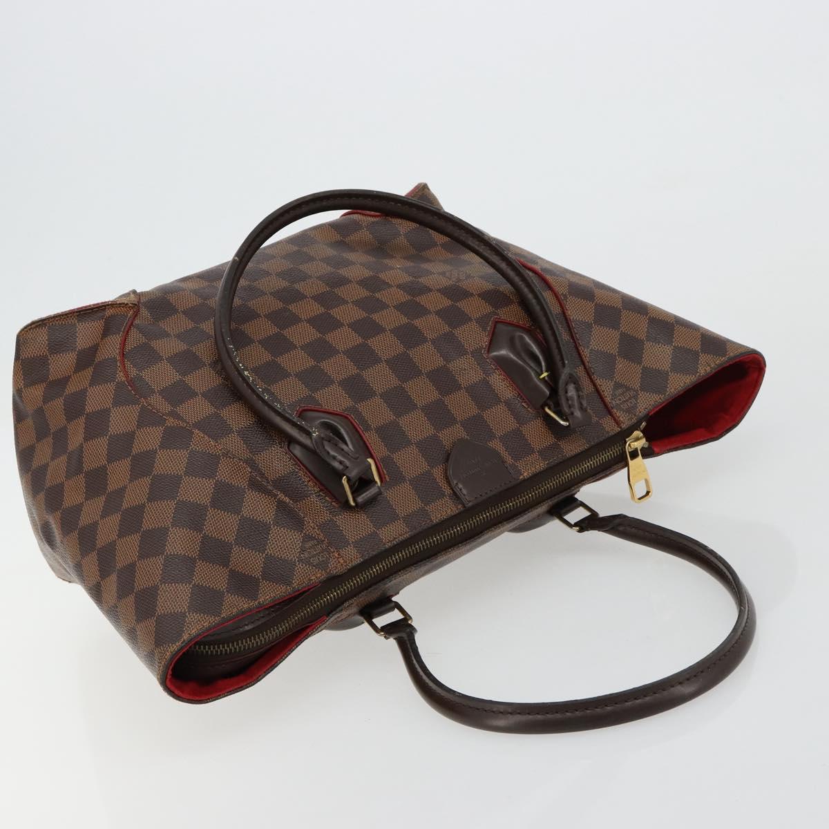 LOUIS VUITTON Damier Ebene Kaysa Tote MM Tote Bag N41548 LV Auth 180807