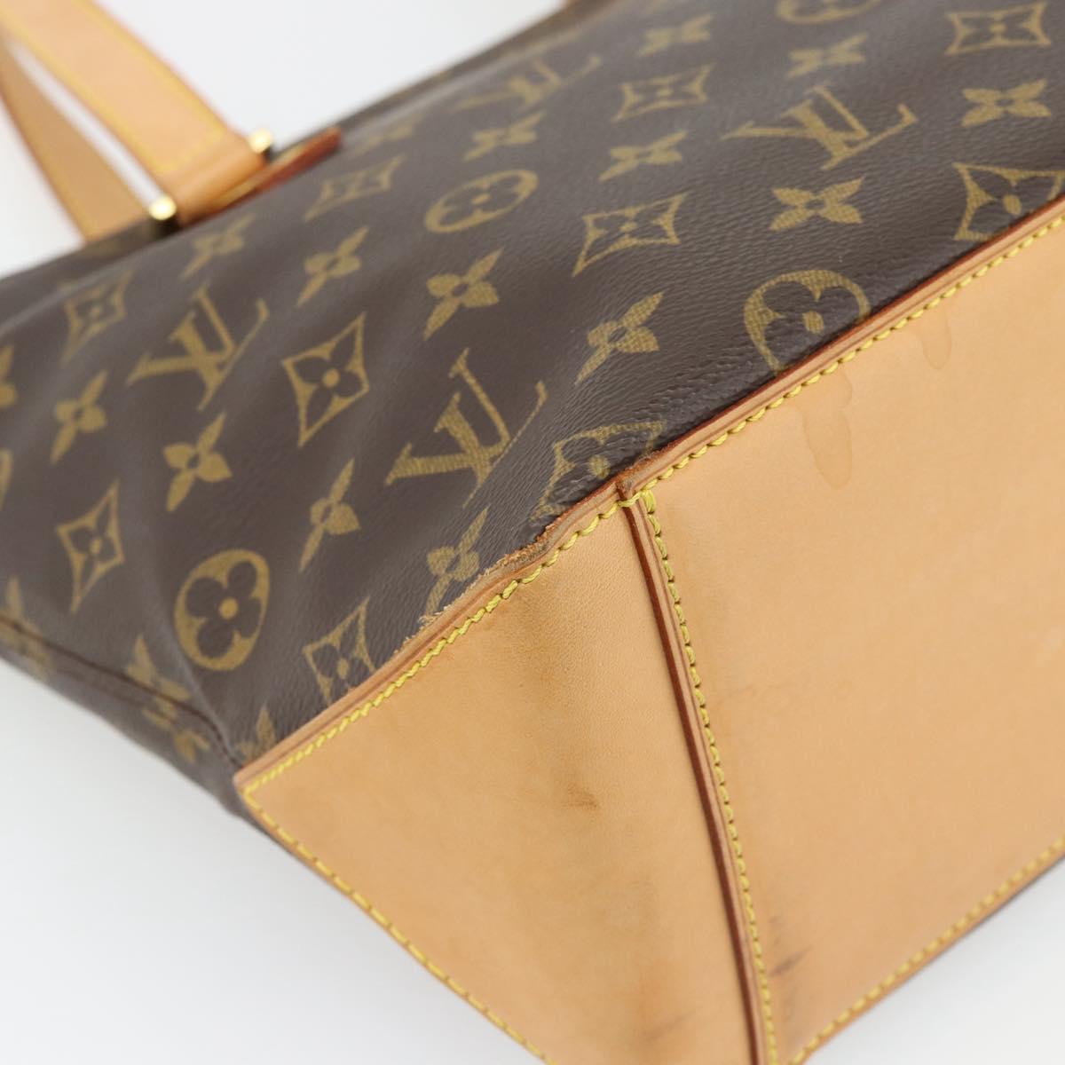 LOUIS VUITTON Monogram Cabas Piano Tote Bag M51148 LV Auth 180811SAV