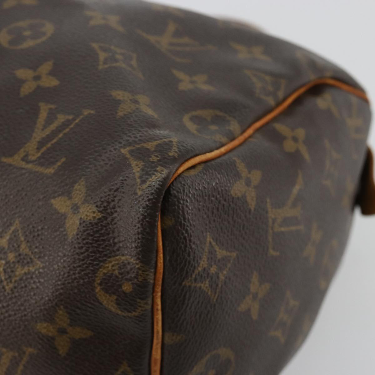 LOUIS VUITTON Monogram Speedy 25 Hand Bag M41528 LV Auth 180823