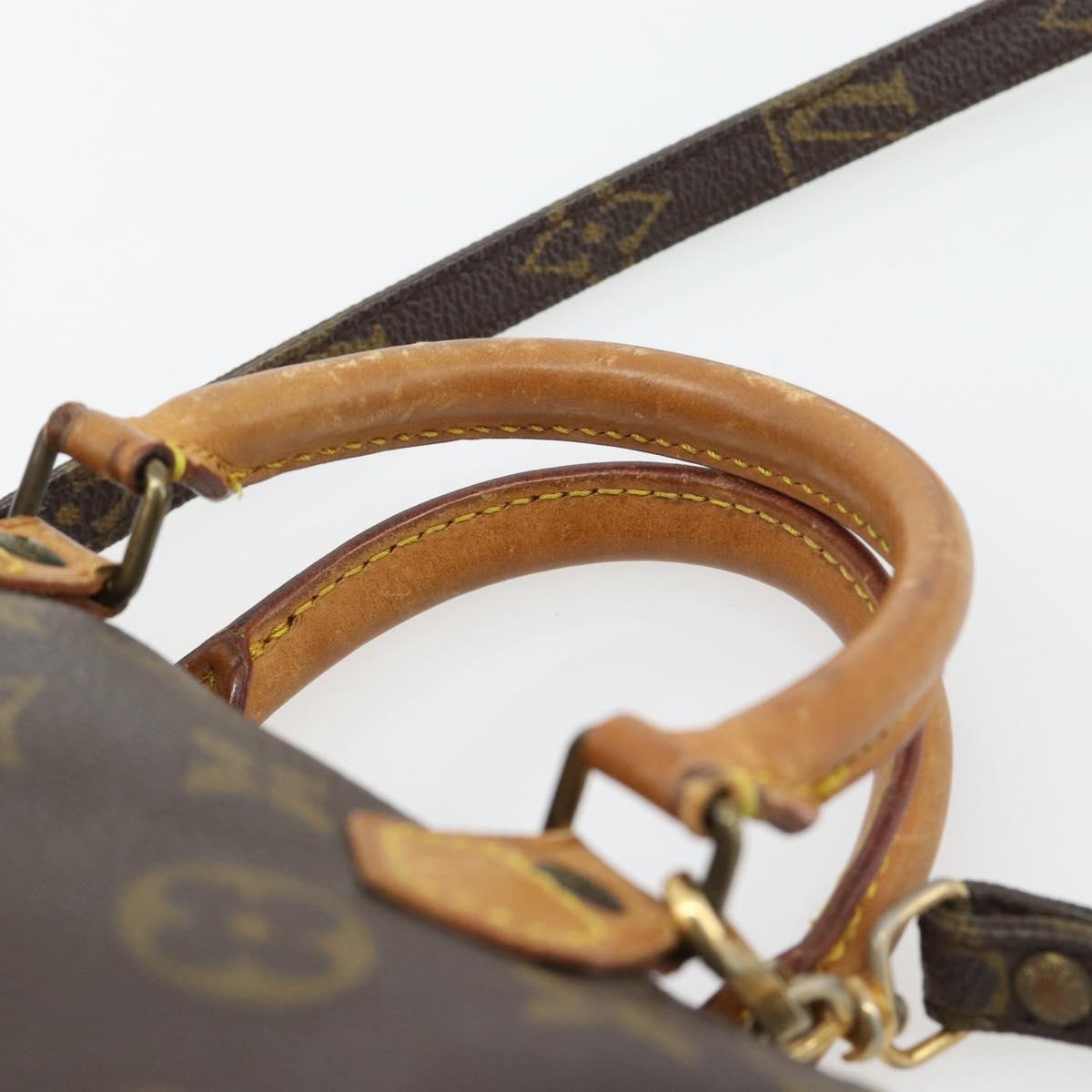 LOUIS VUITTON Monogram Mini Speedy Hand Bag M41534 LV Auth 180835