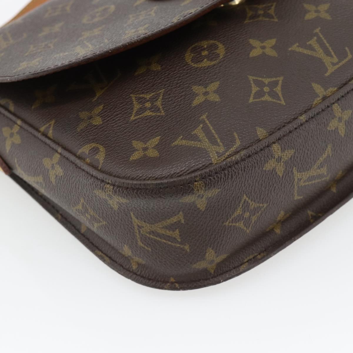 LOUIS VUITTON Monogram Saint Cloud GM Shoulder Bag M51242 LV Auth 180851