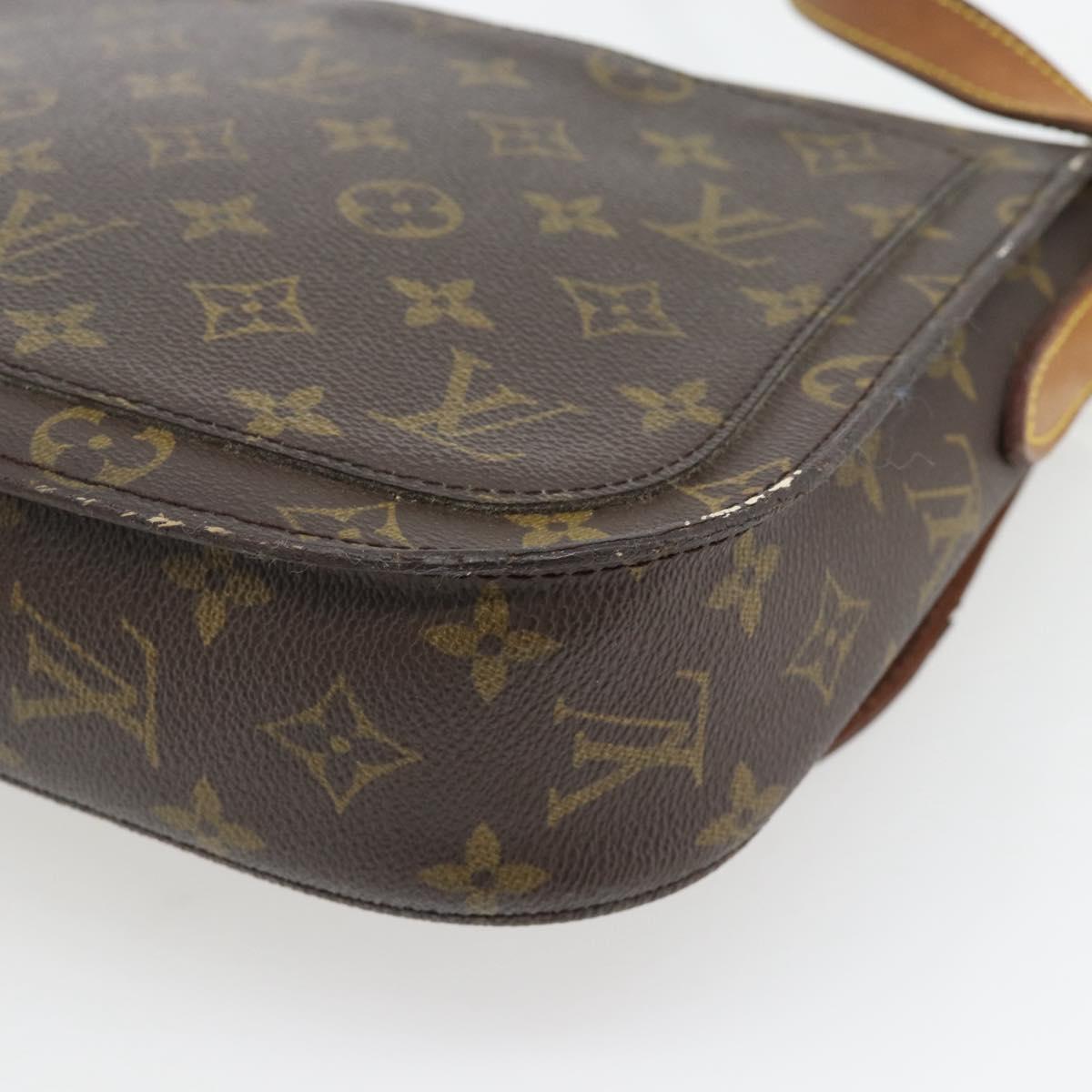 LOUIS VUITTON Monogram Saint Cloud GM Shoulder Bag M51242 LV Auth 180851