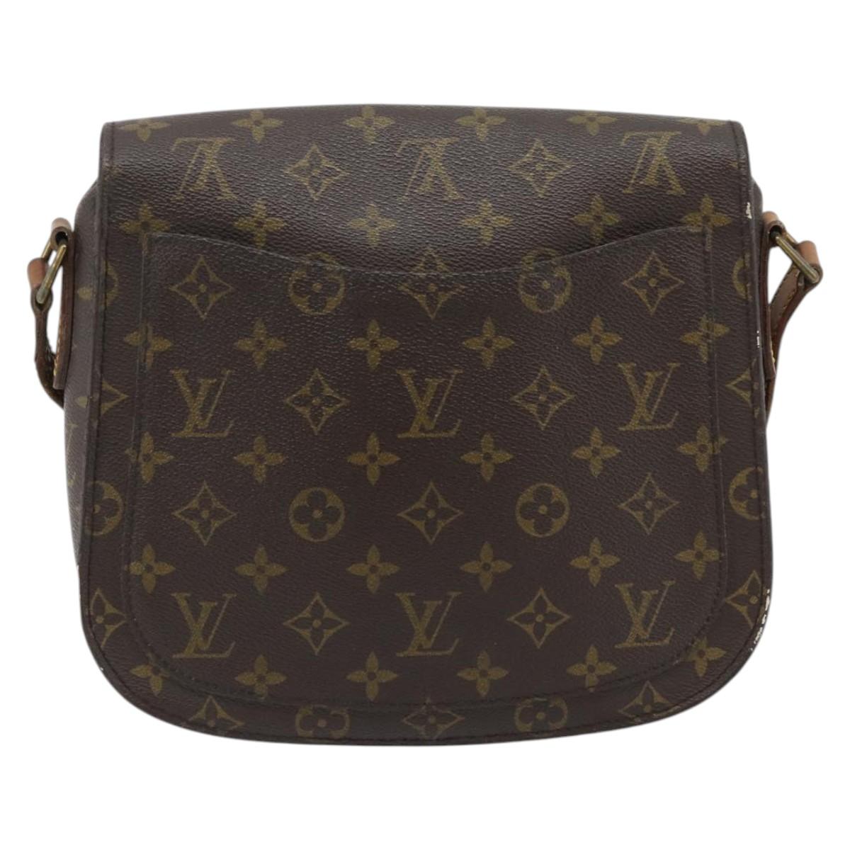 LOUIS VUITTON Monogram Saint Cloud GM Shoulder Bag M51242 LV Auth 180851
