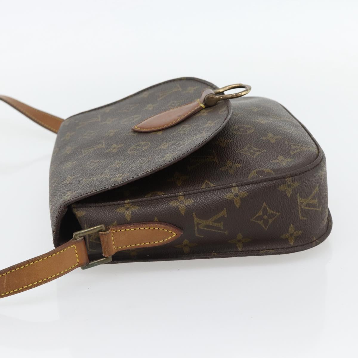LOUIS VUITTON Monogram Saint Cloud GM Shoulder Bag M51242 LV Auth 180851