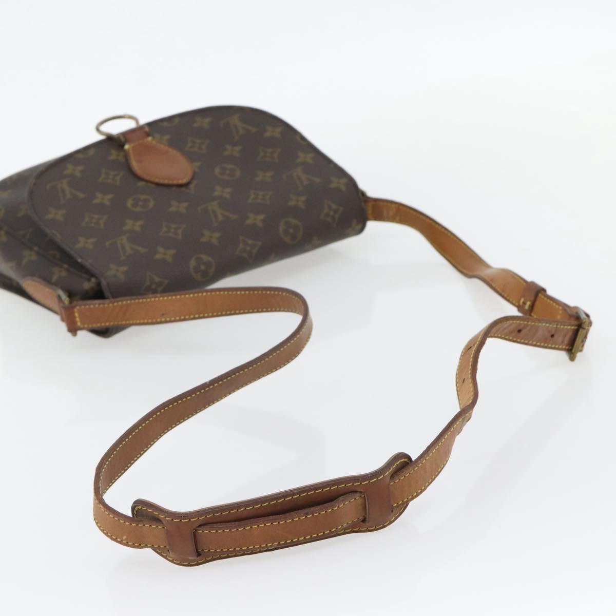 LOUIS VUITTON Monogram Saint Cloud GM Shoulder Bag M51242 LV Auth 180851