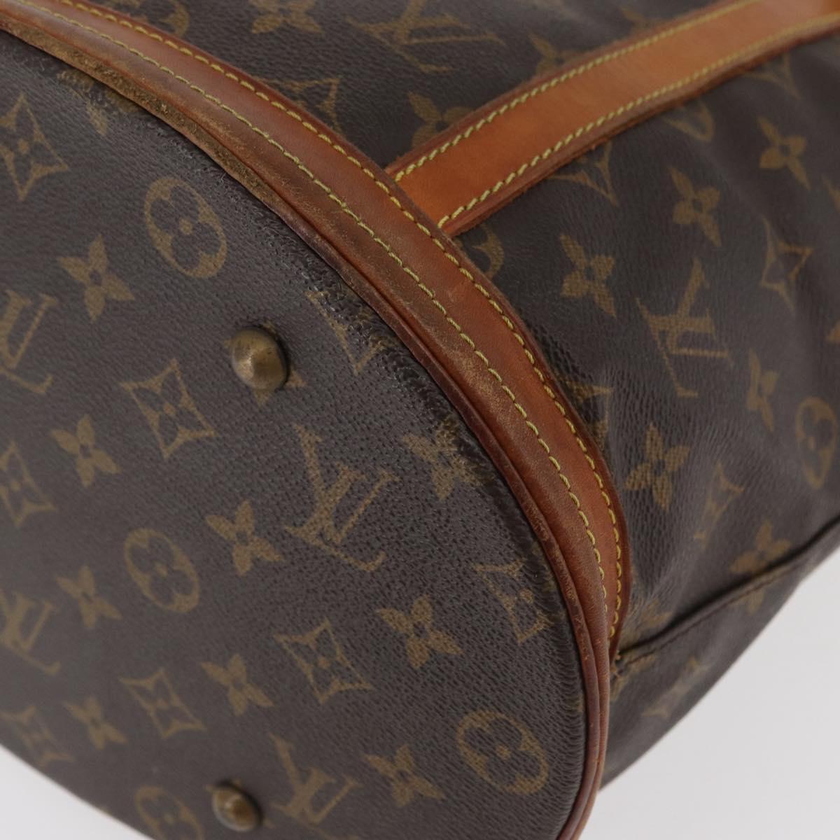 LOUIS VUITTON Monogram Bucket GM Shoulder Bag M42236 LV Auth 180877