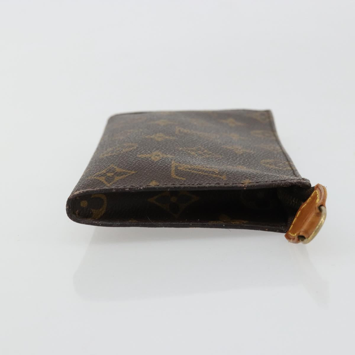 LOUIS VUITTON Monogram Bucket GM Accessory Pouch LV Auth 180878