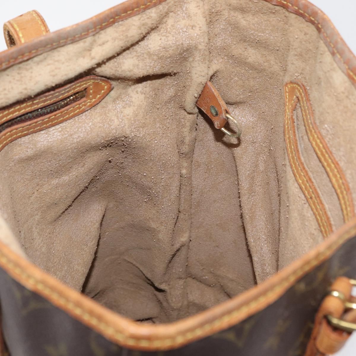 LOUIS VUITTON Monogram Bucket GM Shoulder Bag M42236 LV Auth 180879
