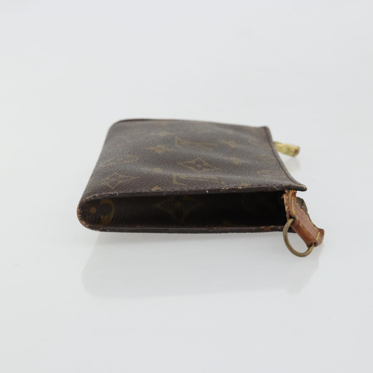 LOUIS VUITTON Monogram Bucket GM Accessory Pouch LV Auth 180880