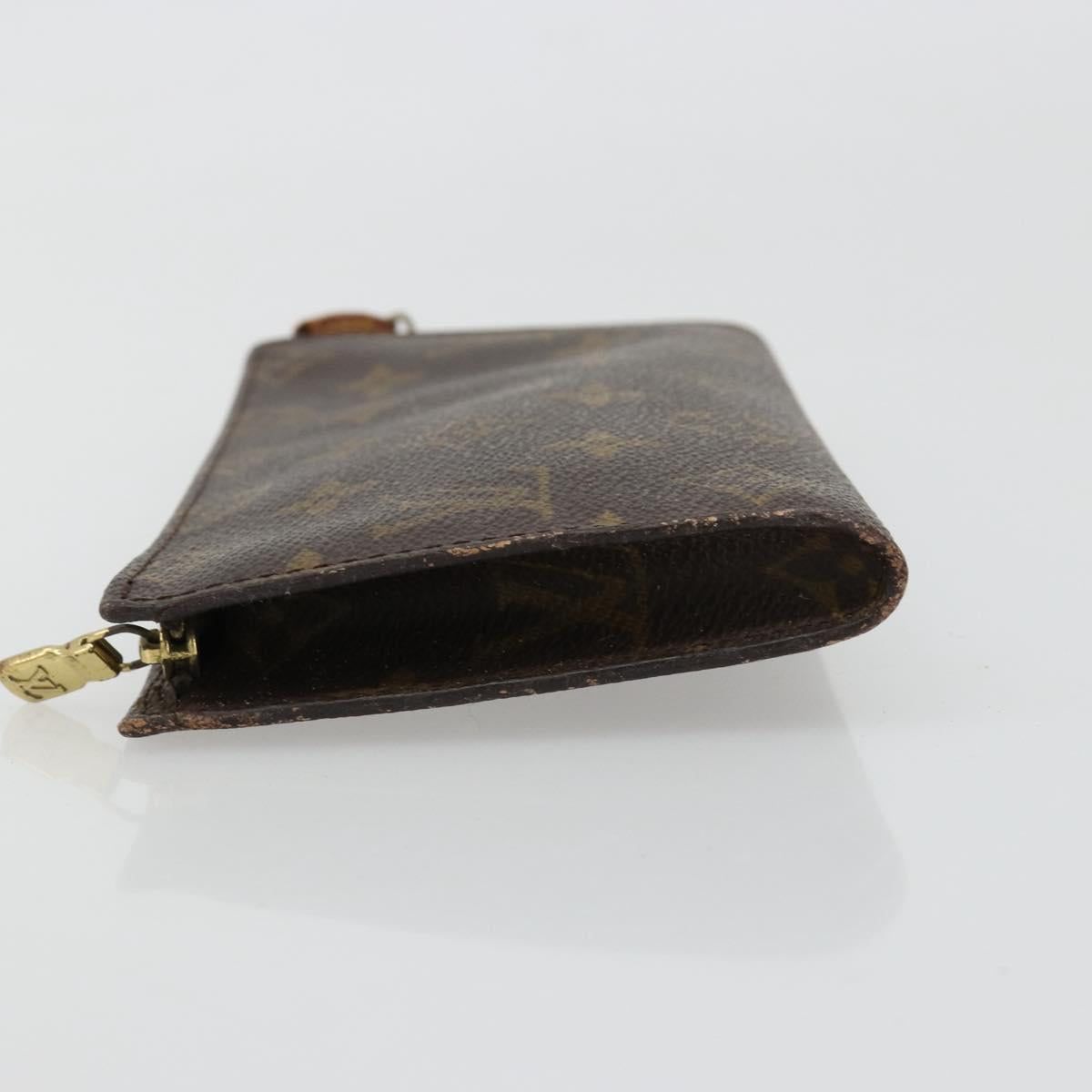 LOUIS VUITTON Monogram Bucket GM Accessory Pouch LV Auth 180880