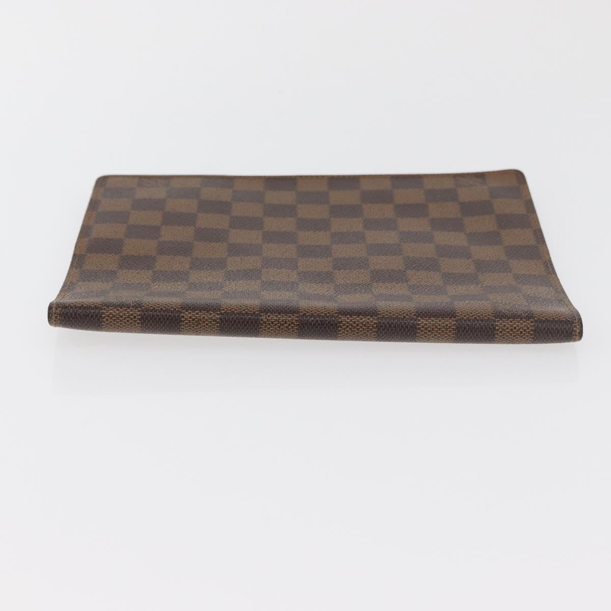 LOUIS VUITTON Damier Ebene Agenda Bureau Day Planner Cover R20702 Auth 180885A