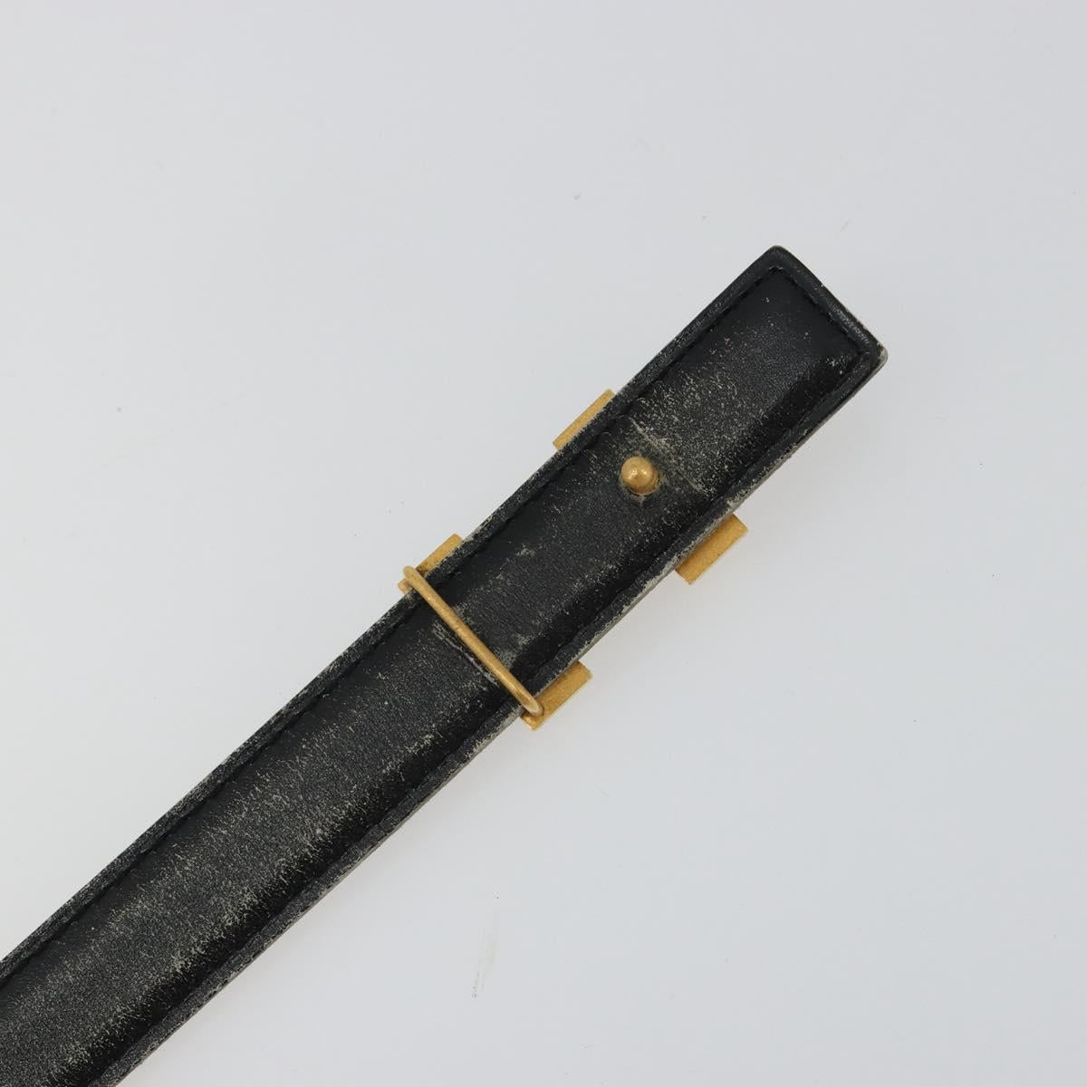 HERMES Constance Mini Belt Leather Beige Gold Auth 180888