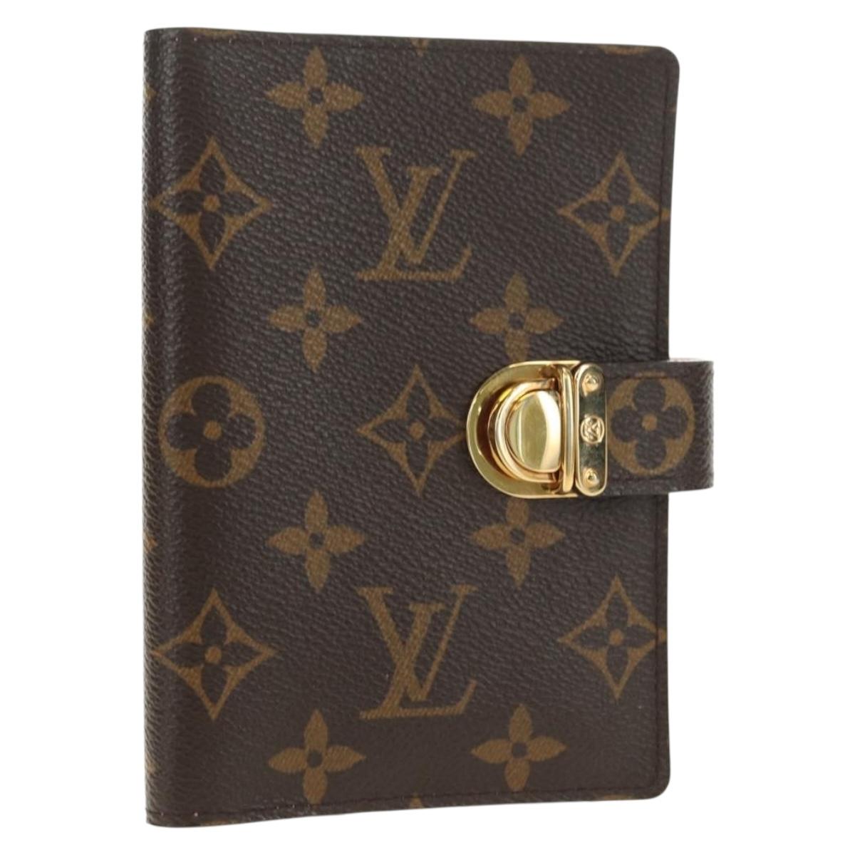 LOUIS VUITTON Monogram Agenda Koala PM Planner Cover Pink R21013 Auth 180916M