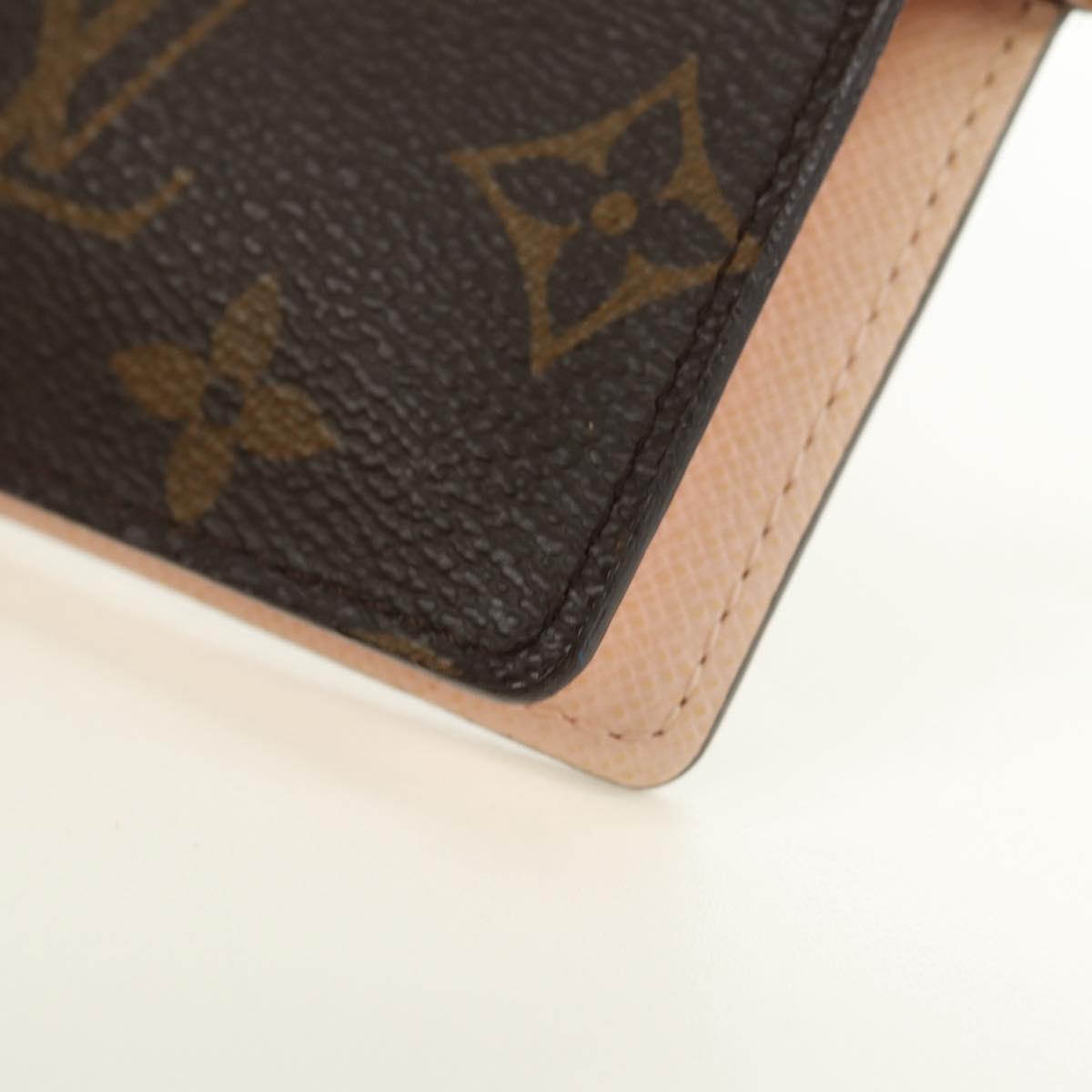 LOUIS VUITTON Monogram Agenda Koala PM Planner Cover Pink R21013 Auth 180916M