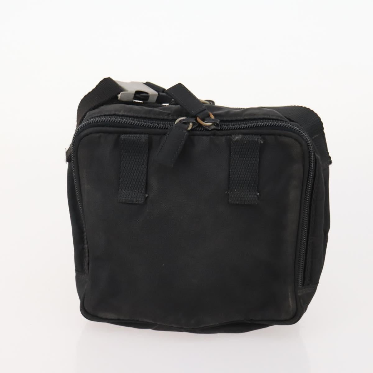 PRADA Shoulder Bag Nylon 5 Set Black Auth 180925