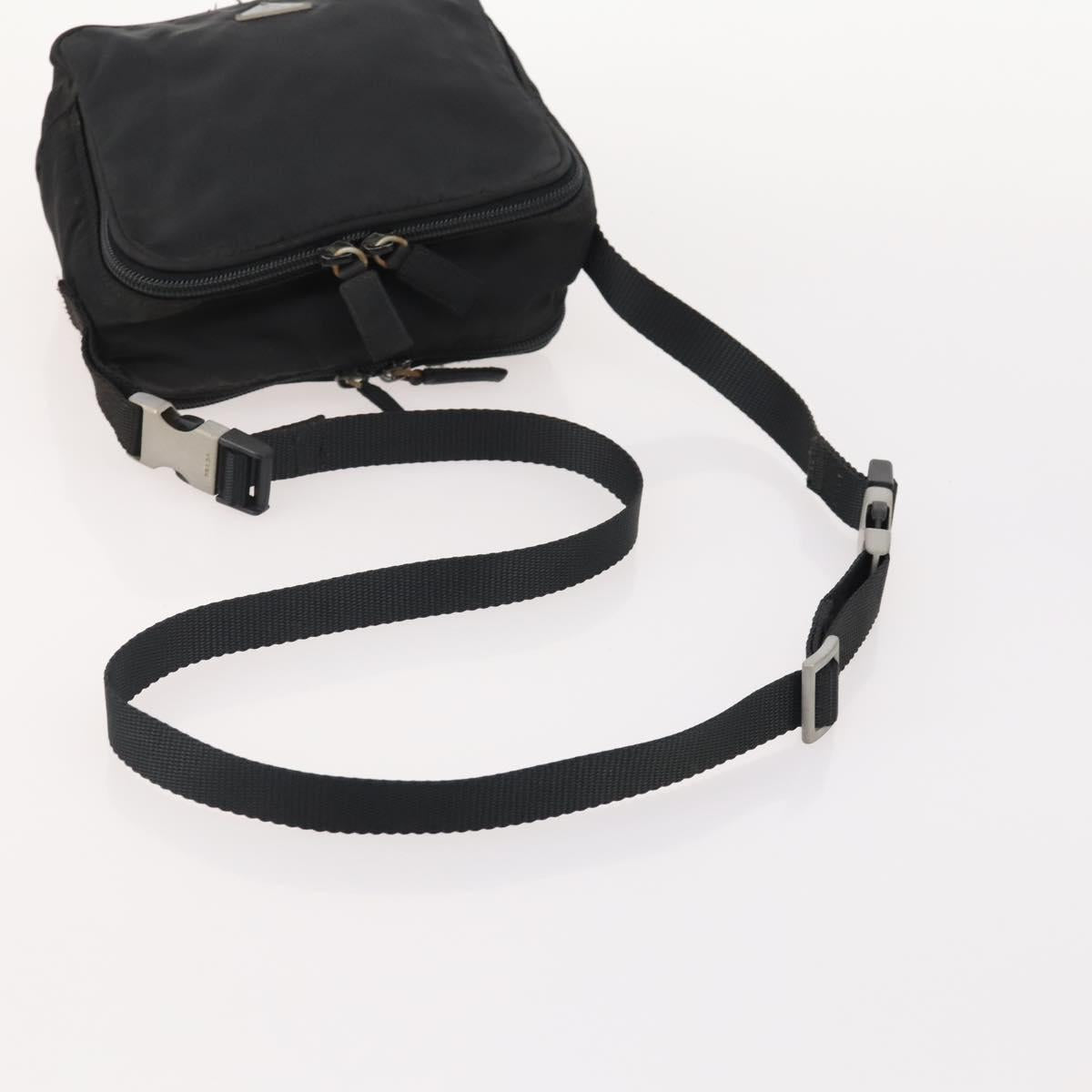 PRADA Shoulder Bag Nylon 5 Set Black Auth 180925