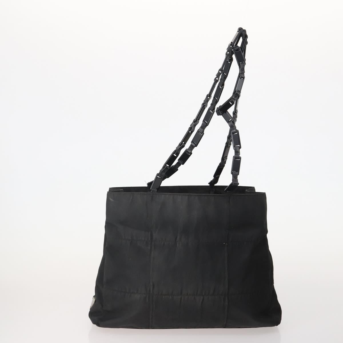 PRADA Shoulder Bag Nylon 5 Set Beige Black Green Auth 180926