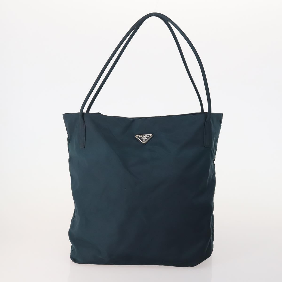 PRADA Shoulder Bag Nylon 5 Set Blue Black Brown Auth 180929