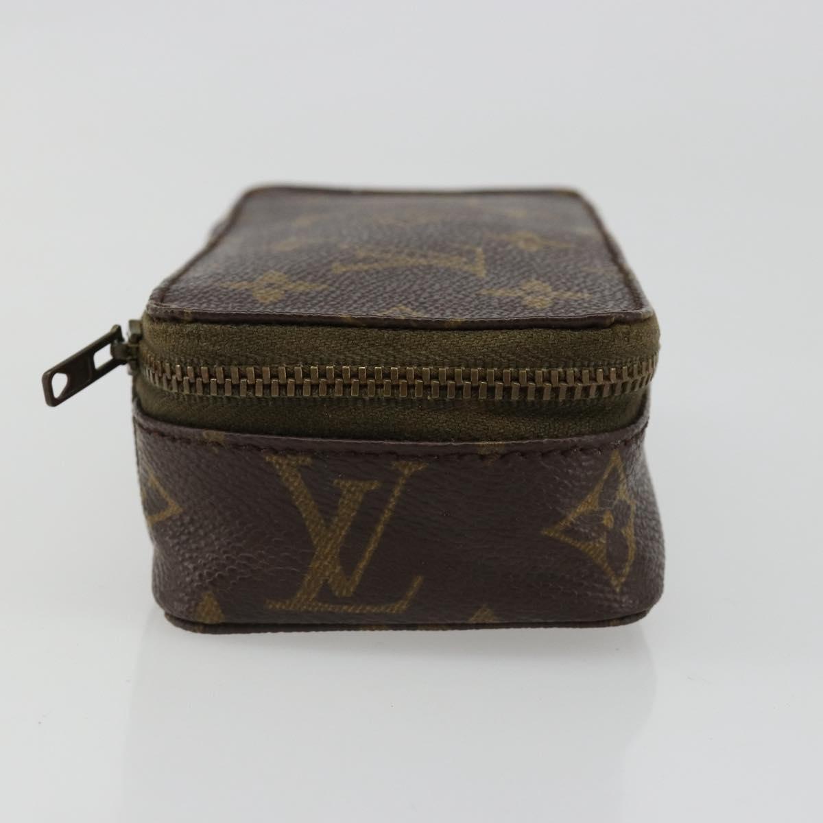 LOUIS VUITTON Monogram Posh Monte Carlo Jewelry Box M47350 LV Auth 180934