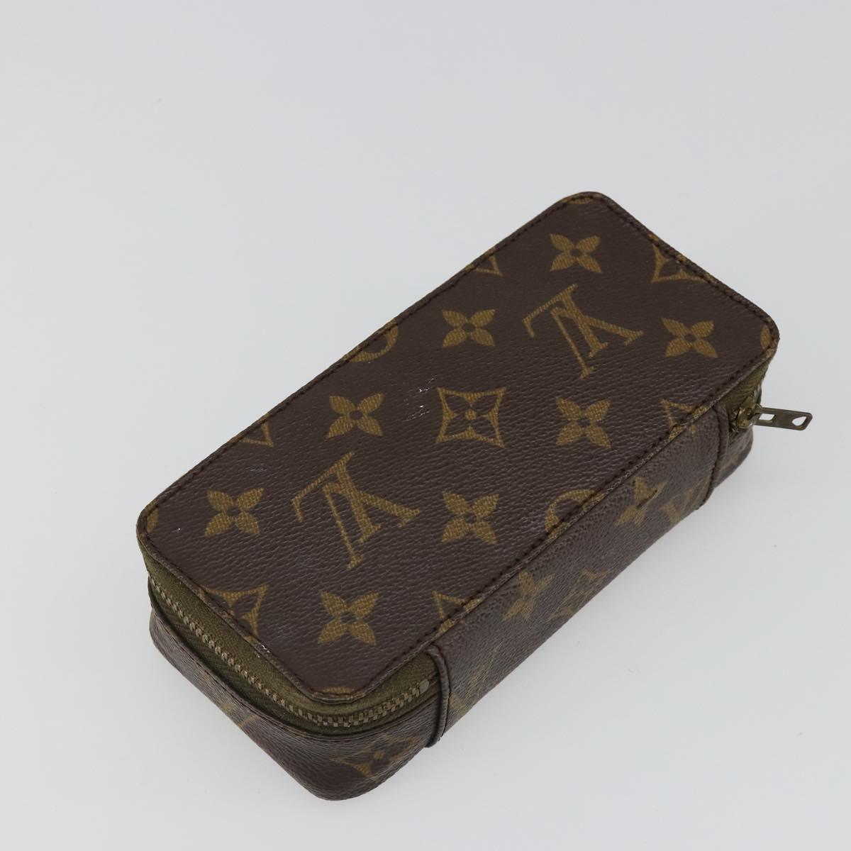 LOUIS VUITTON Monogram Posh Monte Carlo Jewelry Box M47350 LV Auth 180934