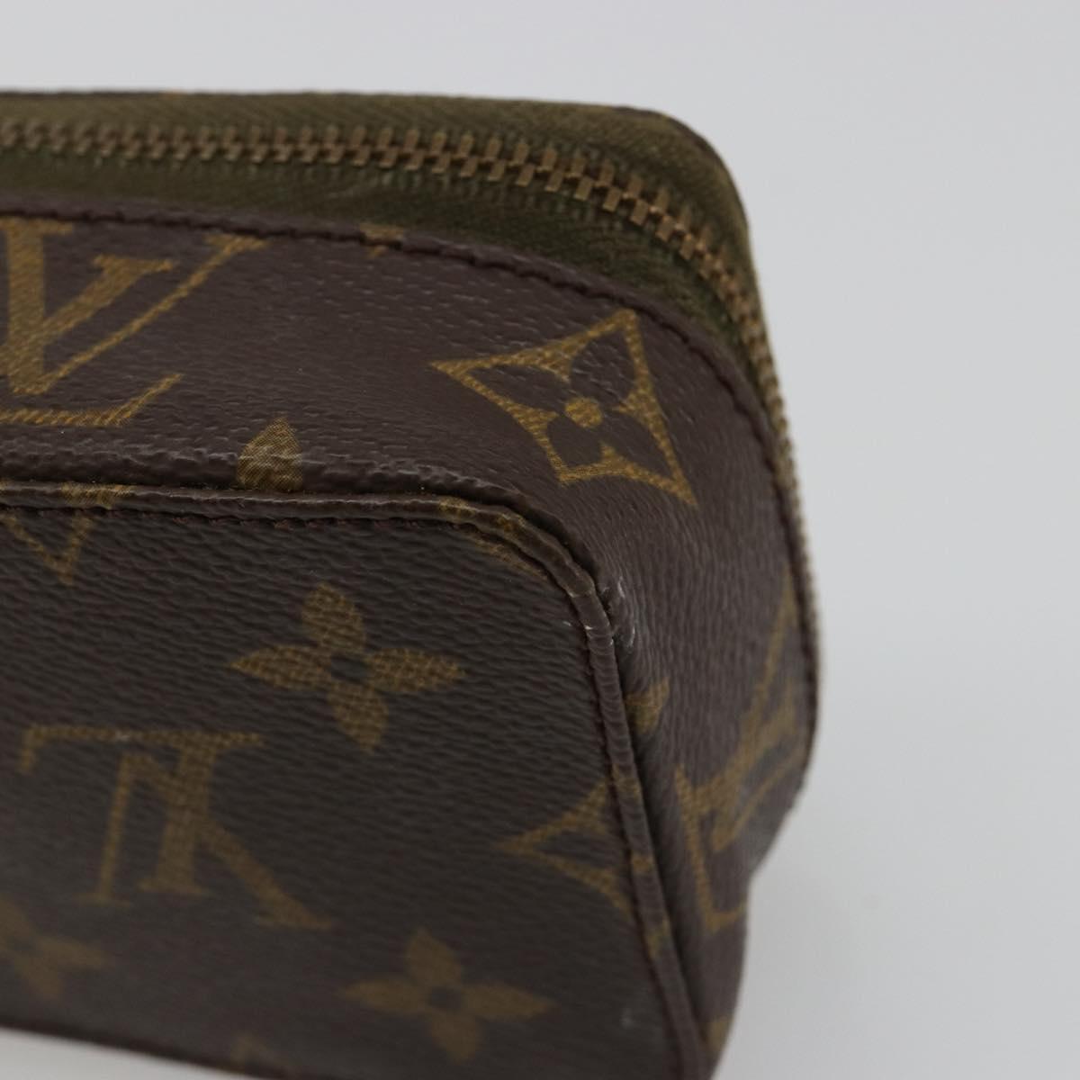 LOUIS VUITTON Monogram Posh Monte Carlo Jewelry Box M47350 LV Auth 180934