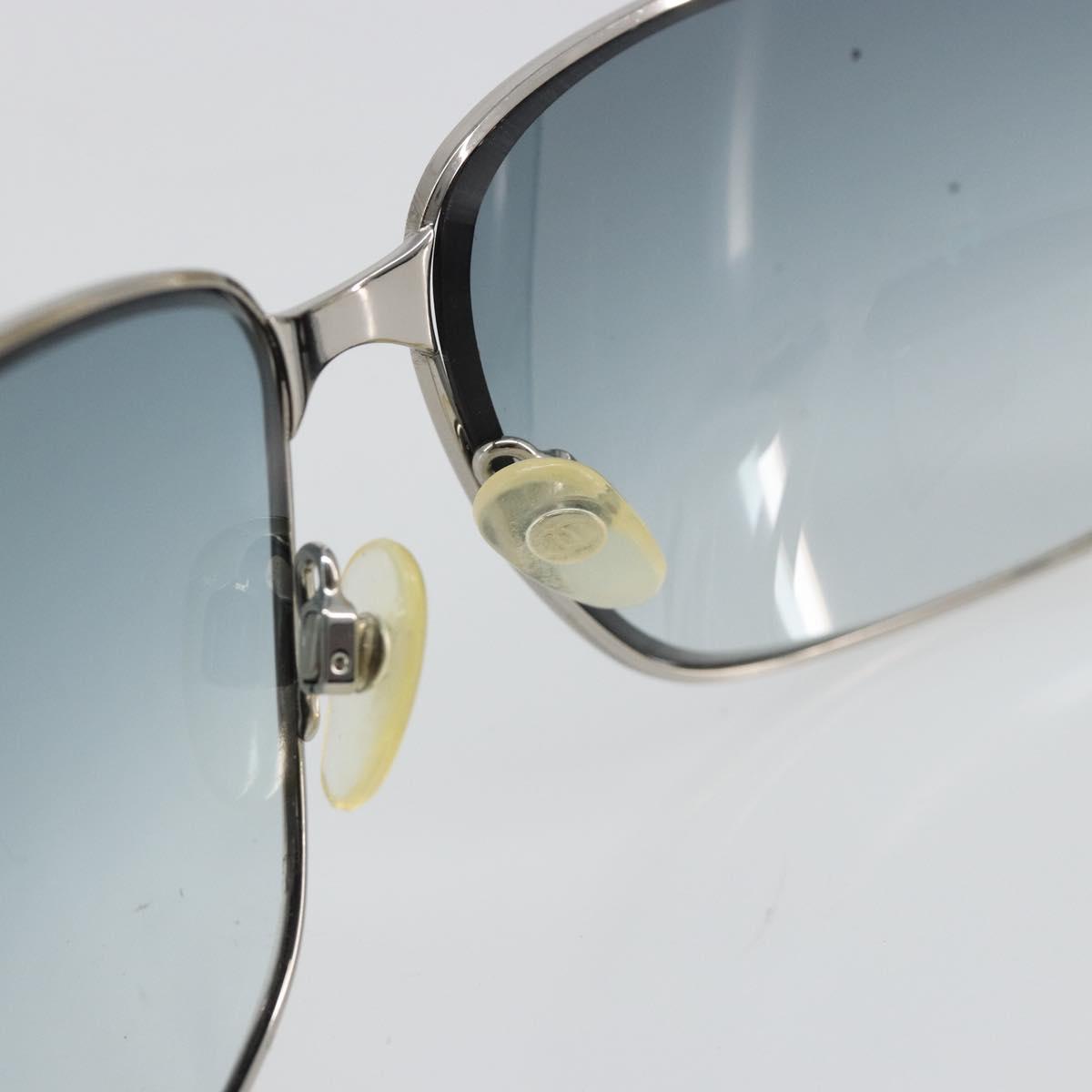 CHANEL Sunglasses plastic White CC Auth 180943