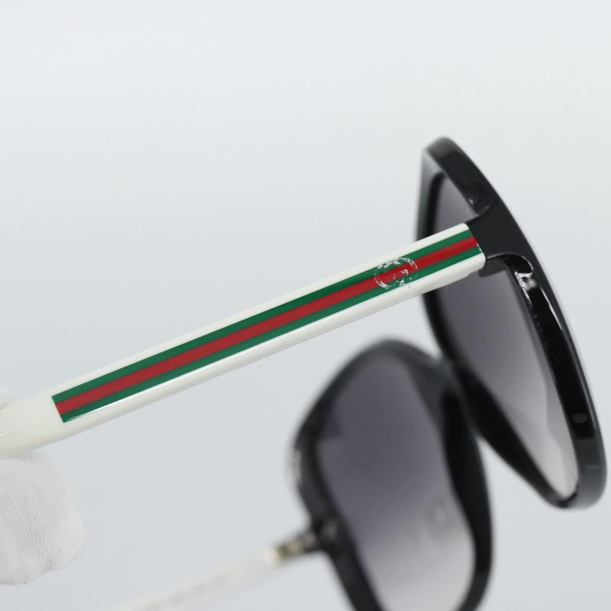 GUCCI Sunglasses plastic 2 Set Khaki Black Auth 180950